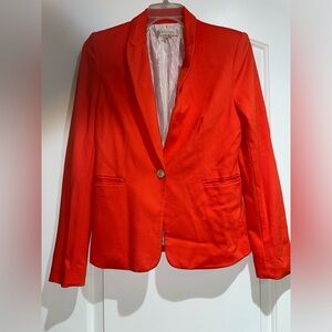 Philosophy Vibrant Red Blazer